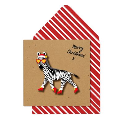 Christmas Zebra