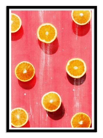 Art-Poster - Orange Fruits - Leemo W18825 3