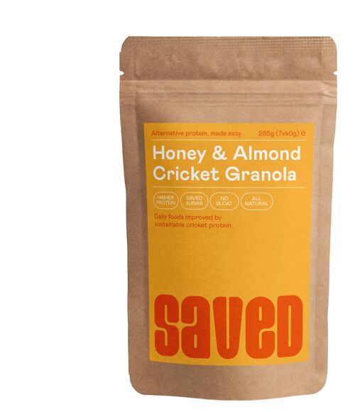 Saved Honey & Almond Granola