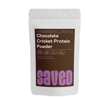 Poudre de Protéine de Chocolat Saved - 30g 1