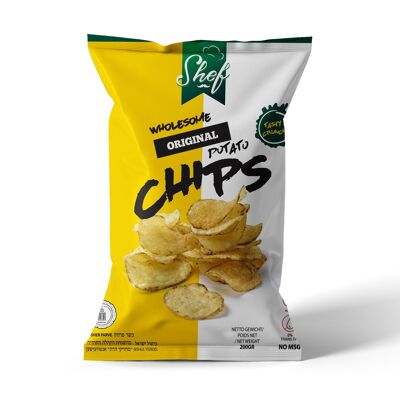 Shef Potato Chips Original salé 200g