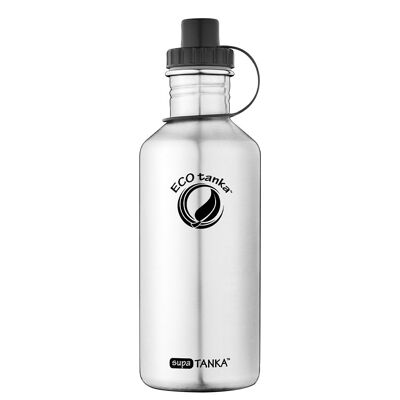 1.2l supaTANKA™ stainless steel drinking bottle with sports cap