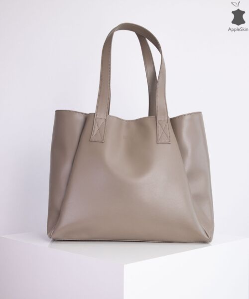 nuuwaï - Vegane Tote Bag - JUNI soft taupe