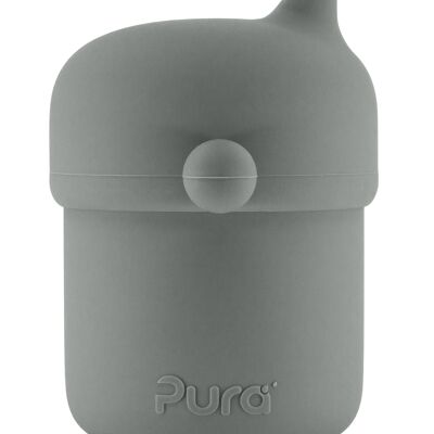 Pura my-my™ silicone spout cup 150 ml - Gray