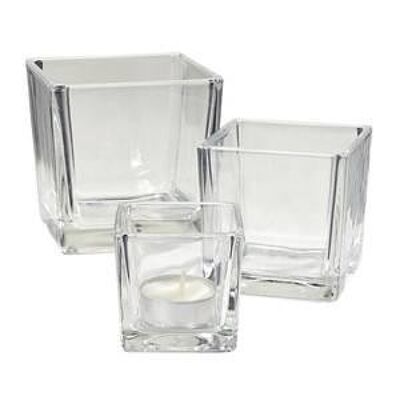 square candle holder T.M