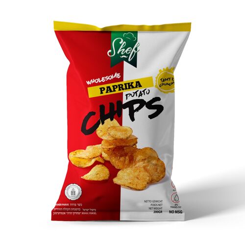 Shef Potato Chips Paprika 200g