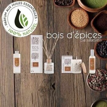 RECHARGE DIFFUSEUR DE PARFUM 200ML BOIS D'EPICES 2