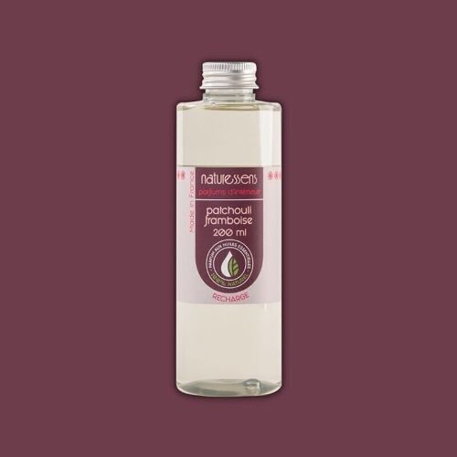 RECHARGE DIFFUSEUR DE PARFUM 200ML PATCHOULI FRAMBOISE