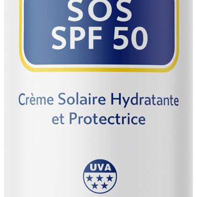 Crème Solaire SOS SPF 50 200 ml - Version Française