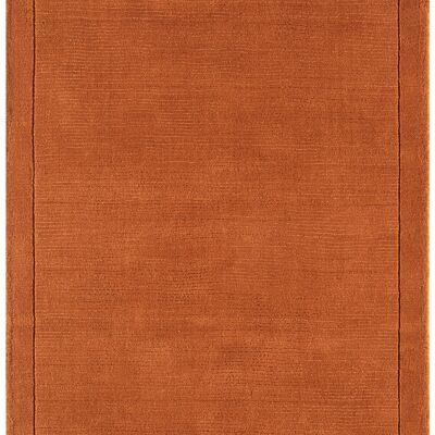 York Wool Rug Terracotta 200x290cm