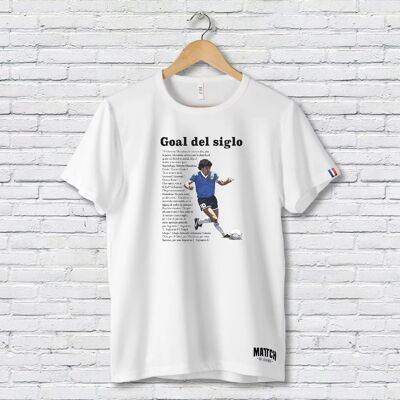 T-shirt - Goal del siglo - Blanc