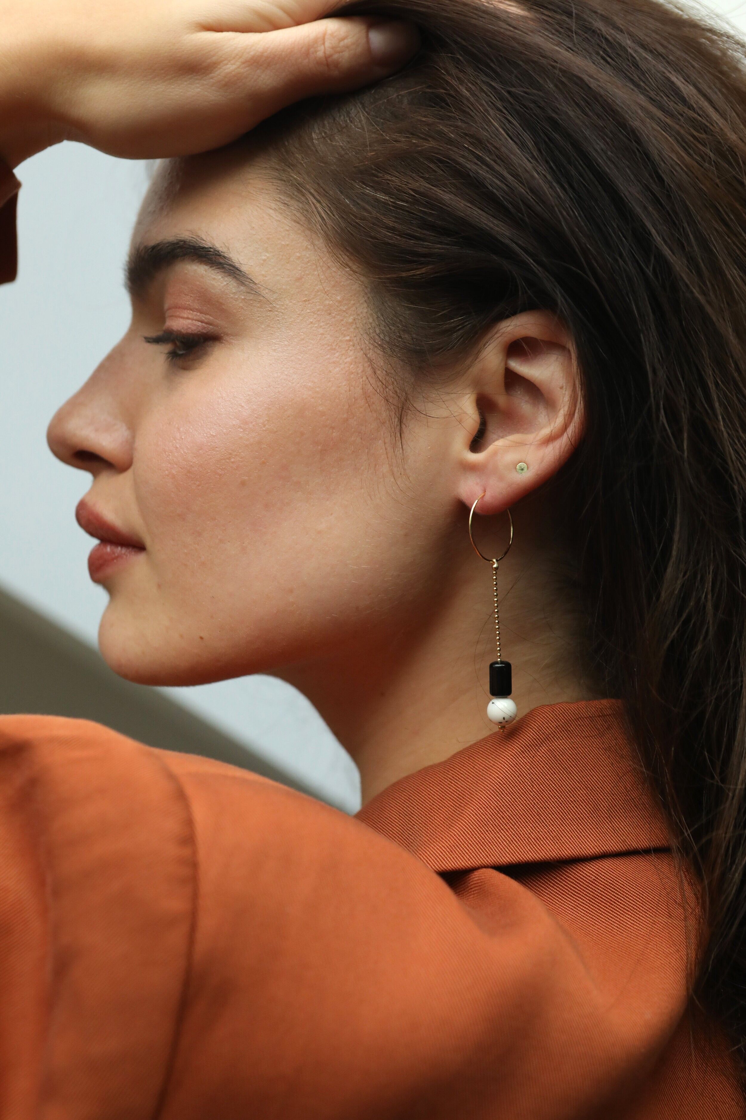 Boucles d'oreilles Morse