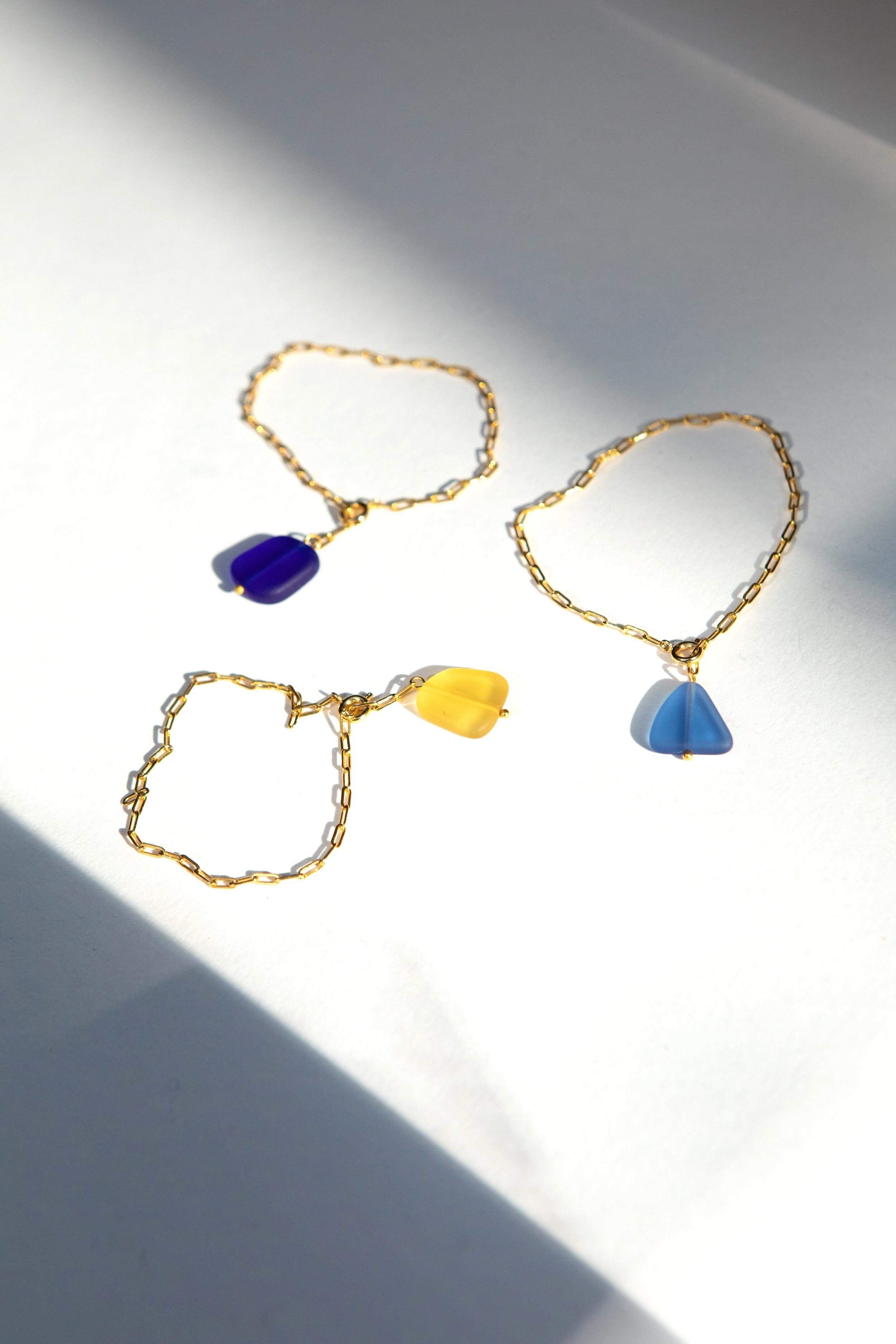 Bracciale Pebble blu scuro