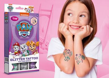 Kit de tatouage TyToo Paw Patrol Glitter fille 2