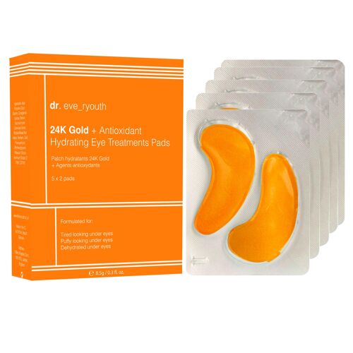 24K Gold + Antioxidant Hydrating Eye Treatments Pads