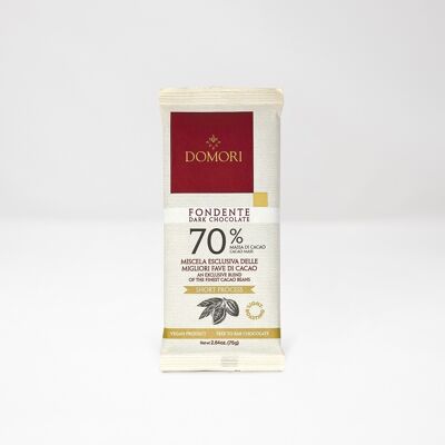 Barra de Chocolate Negro 70% - 75g