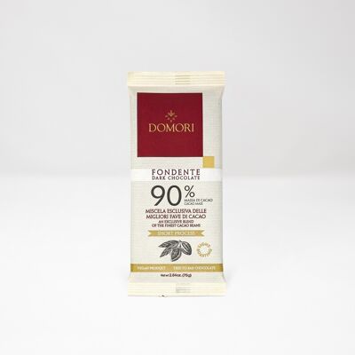 Barra de Chocolate Negro 90% - 75g