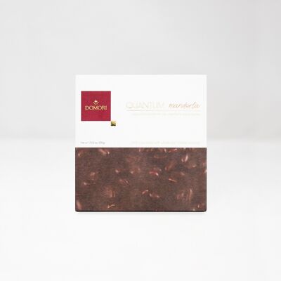 Maxi tableta de chocolate negro 68% y almendras enteras - 500g