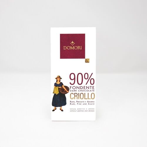TAVOLETTA LINEA BLEND CRIOLLO 90% - 50 g