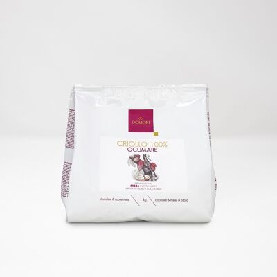 Criollo Kakaomasse Pastillen - Ocumare 100% - 1 kg