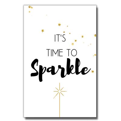 gift card It's time to sparkle