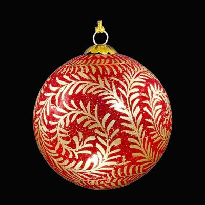 Winter and Vines Baubles Collection – Handmade Christmas Tree Decorations