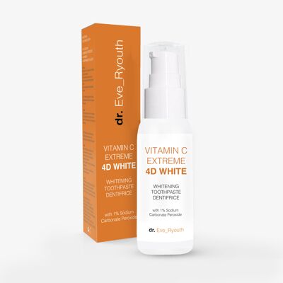 Dentifricio bianco vitamina C Extreme 4D 50ml