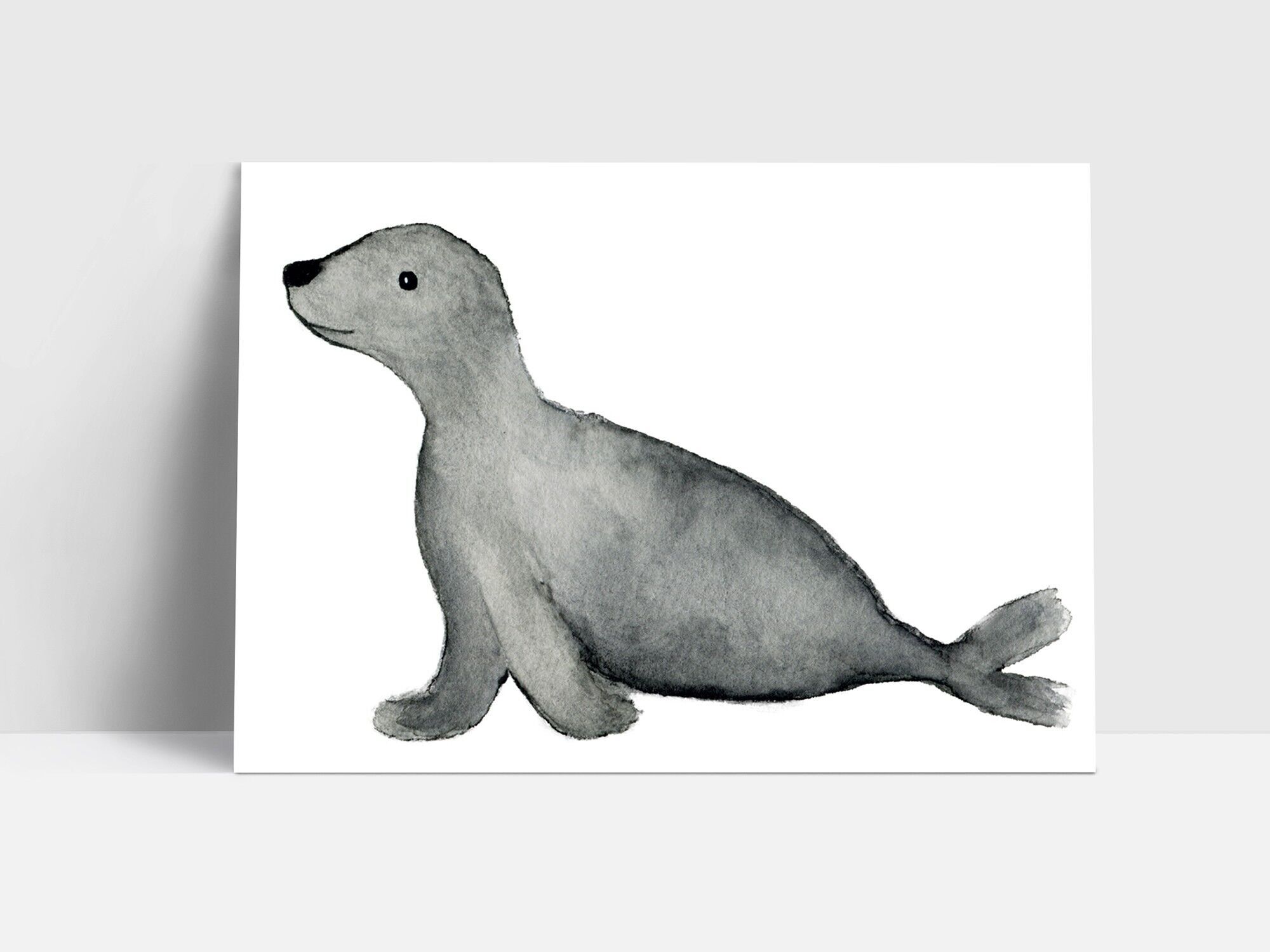 Postcard, seal