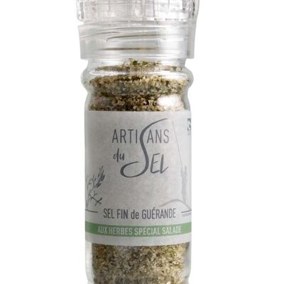Molinillo de sal fina de Guérande para ensaladas - 80gr