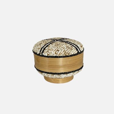 Melasti Bead Box Round Sand Beach