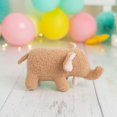 BAMBINO ELEFANTE MARRONE