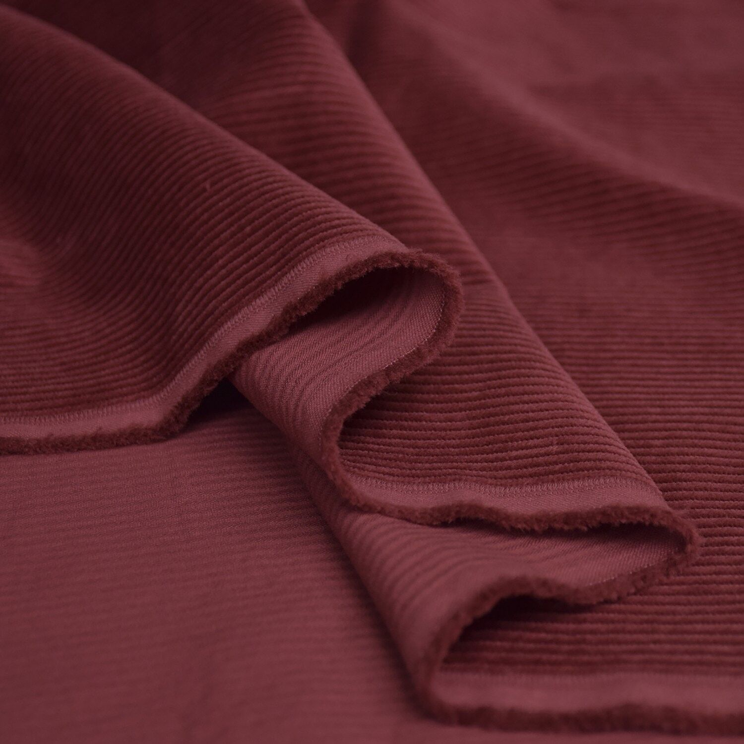 Tessuto in morbido velluto - Marsala