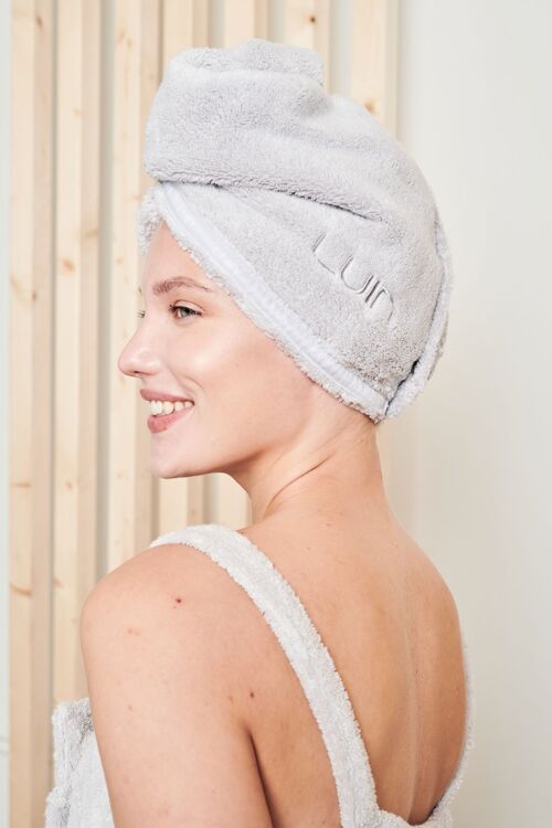 Hair Towel Pearl Grey