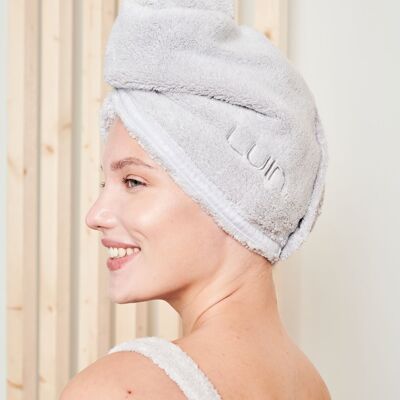 Hair Towel Pearl Grey