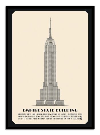 Art-Poster - Empire State Building - Lionel Darian W18955 2