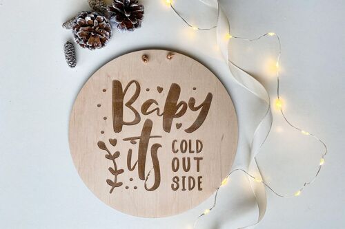 Baby - it's cold outside - 25cm
