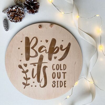 Baby - it's cold outside - 25cm