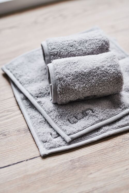 Spa Towel 30x30cm Pearl Grey