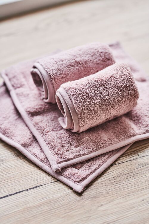 Spa Towel 30x30cm Dusty Rose