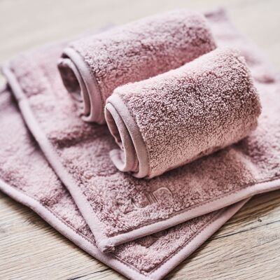 Spa Towel 30x30cm Dusty Rose
