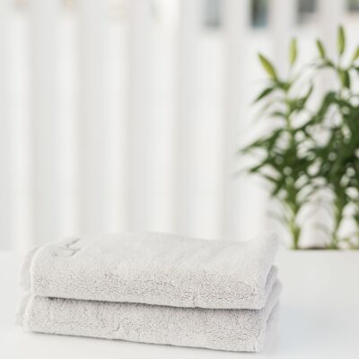 Facial Towel 30x50cm Pearl Grey