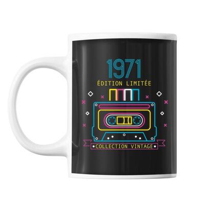 Mug 1971 limited edition 51 years