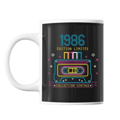 Mug 1986 limited edition 36 years