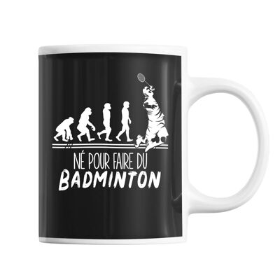 Badminton evolution mug