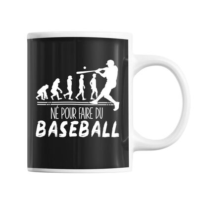 Evolution Baseball Mug