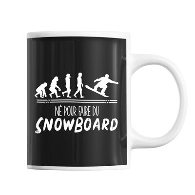 Tasse Snowboard-Evolution