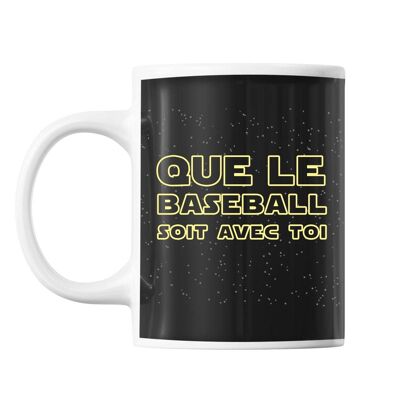 Mug Baseball soit avec toi