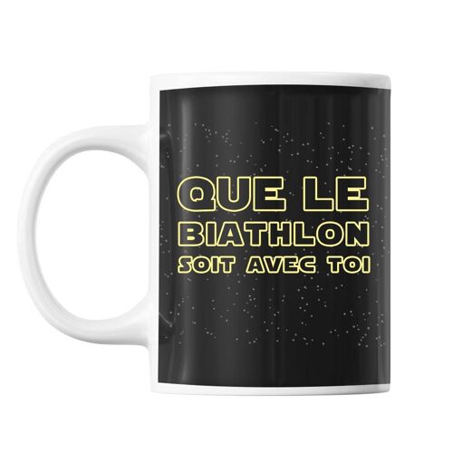 Mug Biathlon soit avec toi