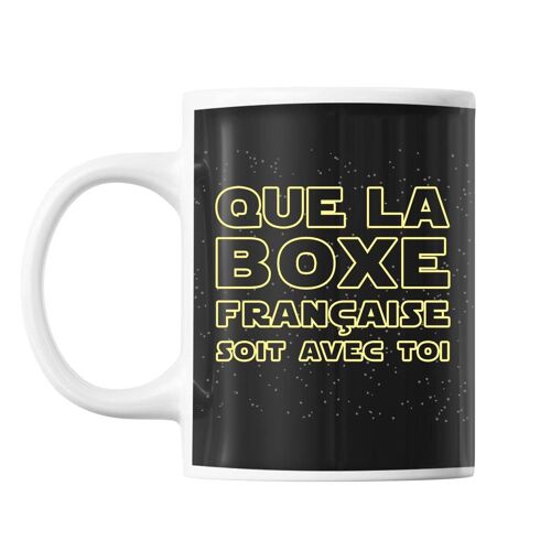 Mug Boxe française soit avec toi