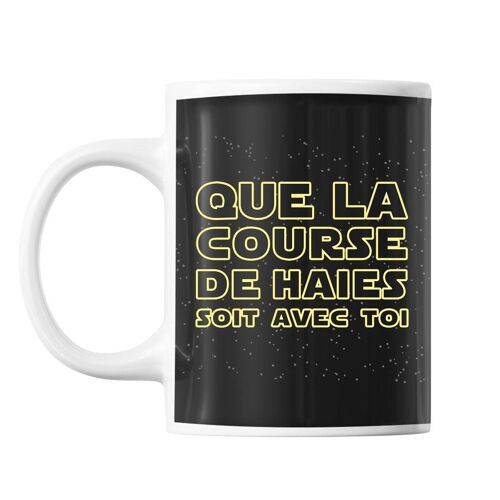 Mug Course de haies soit avec toi